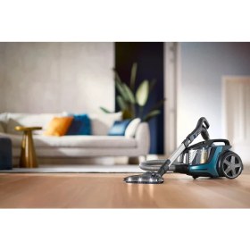 Resim Philips Maraton Ultimate Koldan Kumandalı LED Işıklı Başlık 9185 Torbasız Süpürge +Yüzmasajcihazı 