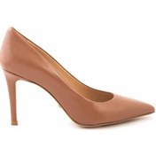 Resim Rouge Deri Stiletto Kadın Topuklu Ayakkabı 4924-02V8 Kum 