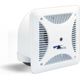 Resim Aircol 250 Sessiz Tavan Tipi Dekoratif Aspiratör Plastik Tuvalet Baca Fanı 120 M³/h 
