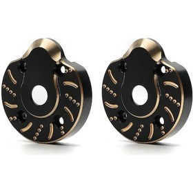 Resim Geekyou Axial Capra Utb Scx10 Iıı İçin Siyah Renkli Pirinç Balans Ağırlığı Seti - 95g, 2 Parça - Axı03007 Uyumlu 