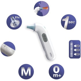 Resim Braun Thermoscan 3 Irt 3030 Kulaktan Ateş Ölçer 
