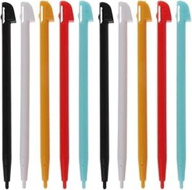 Resim WsjiaboFux Wii U WIIU Gamepad Konsolu, Wii U Denetleyicileri için Uyumlu 10 Adet Şık Renkli Dokunmatik Stylus Kalem 