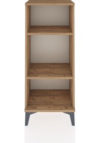 Resim Arges Komodin 2 Raflı 44x30x106 Çam-çam Çam 