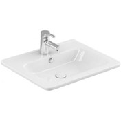Resim SANOVİT Sanovit Urban 50 cm Konsollu Lavabo Beyaz Renk 