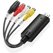 Resim Hombey Usb 2.0 Video Toplayıcı Kartı, 1080p Hd, Av/s-video Girişi, Stereo Ses, Ntsc/pal Desteği, Windows Uyumlu 