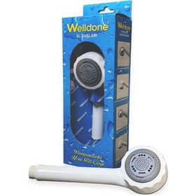 Resim Welldone Prestij Duş Başlığı Beyaz 