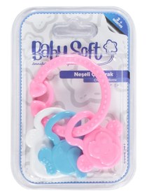 Resim Babysoft Neselı Cıngırak - Pembe - Pembe / Standart 
