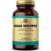 Resim SOLGAR Male Multiple Erkekler için Multivitamin & Mineral 60 Tablet 