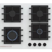 Resim Bosch Serie 4 PNN6B2P40O Sert Cam Ocak Ankastre Ocak 