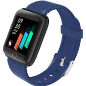 Resim Samdoo Mavi 1.44" Ekranlı , Müzik Kontrolü , Ip67 Su Geçirmezlik Akıllı Saat (İthalatçı Garantili) 