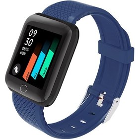 Resim Samdoo Mavi 1.44" Ekranlı , Müzik Kontrolü , Ip67 Su Geçirmezlik Akıllı Saat (İthalatçı Garantili) 