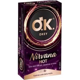 Resim Okey Nirvana Hot 10 Adet Prezervatif 