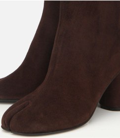 Resim Hotiç Kadın Süet Deri Kahverengi Burun Detaylı Topuklu Bot 01boh318380a480 01boh318380a480 Kahverengi 