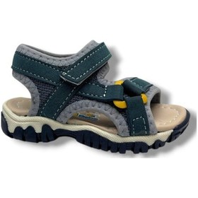 Resim Arzen Bebe 228-26 Cırtlı Anatomik Erkek Çocuk Sandalet Petrol Gri 31-36 