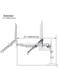 Resim Nb North Bayou Nb H100-fp Laptop Standı Beyaz 