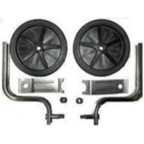 Resim Bisan Adk 20 Jant Vitesli Bisiklet için Vites Aparatı Denge Tekeri Siyah 