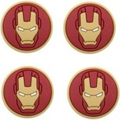 Resim Iron-Man Desenli Xbox One S/one X/xbox E/xbox 360 Analog Koruyucu Silikon Pad 