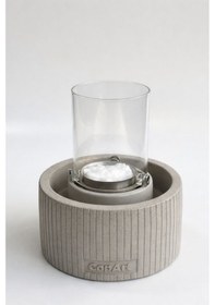 Resim Alba Biyoetanol Masaüstü Şömine - 1 Lt Yakıt Ve Dekoratif Taş Hediye 