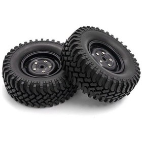Resim Besthome1 1/10 Ölçekli Trx4 Ve Axial Scx10 Rc Araçlar İçin 4 Adet 110mm Kauçuk Lastik Seti 