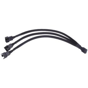 Resim 4 Pin Fan Çoklayıcı Kablosu 4P Dişi 3+3+4P Erkek Kablo 