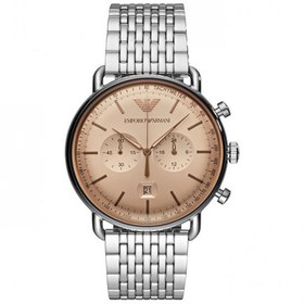 Resim Emporio Armani AR11239 43 mm Çelik Erkek Kol Saati 