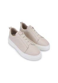 Resim Tamer Tanca Erkek Hakiki Deri Bej Sneakers & Spor Ayakkabı 965 2526 Erk Ayk Y25 Bej Fltr Bej 