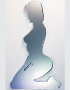 Resim M3 Decorium Naked Dekoratif Ayna Gümüş 