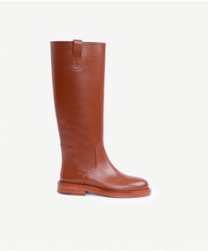 Resim Yargıcı Deri Binici Çizmesi 25kkay4054x 057 Kahverengi 