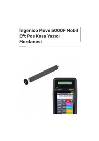 Resim İngenico Move 5000f Mobil Eft Pos Kasa Yazıcı Merdanesi 