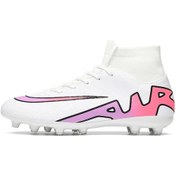 Resim Nefes Alan Unisex Profesyonel Futbol Ayakkabıları Pembe 