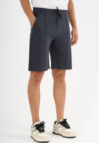 Resim Zane Erkek Comfort Fit Füme Şort & Bermuda - Füme / M 