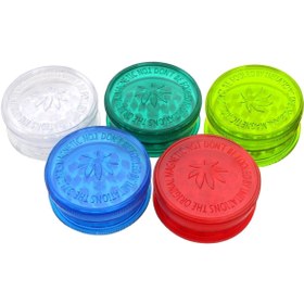 Resim ALCAN Grinder, Sigara Tütün Öğütücü, Tütün Parçalayıcı Yeşil Renktir 