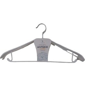 Resim T.concept Metal Plastik Dolap İçi Beyaz Elbise Ceket Askısı Beyaz 