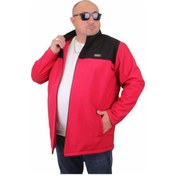 Resim Mocgrande Büyük Beden Su Geçirmez Waterprof Mont 23822 Kırmızı-Kırmızı 