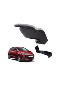 Resim Hyundai İ10 2018 Delmesiz Çelik Ayaklı Siyah Kolçak Kol Dayama 