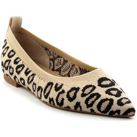 Resim Bej Leopar Kadın Babet K013270 