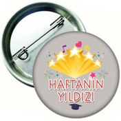 Resim Hediye Panayırı Haftanın Yıldızı Rozeti (10 ADET) 