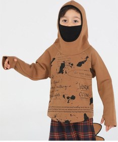 Resim Ninja New Shape Kahve Unisex Sweatshirt-kahve Kahverengi 