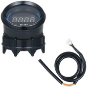 Resim Geeroyoo 12v Dc 0-9000 Rpm Sinyal Gösterici, Plastik Ve Metal Oto Tuning Lcd Tachometre, Alarm Özelliğiyle Gb0085 