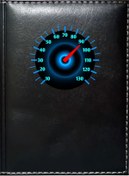 Resim Promosyon Denizi Kilometre 7 Görselli Siyah Ruhsat Kabı 