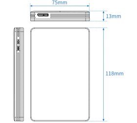 Resim Codegen CDG-HDC-30BA USB 3.0 Disk Kutusu 