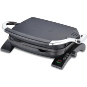 Resim Korkmaz Tostkolik 1800 W Çift Taraflı Izgara ve Tost Makinesi – Lacivert Granit Efektli PTFE Kaplamalı Alüminyum Gövde 