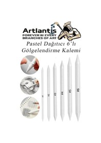 Resim A3 Telli Eskiz Defteri Spralli 50 Yaprak Karakalem Çizim Seti Fatih Dereceli Kalem Hamur Silgi Sınav Silgisi Kalemtraş 