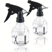 Resim 250ml Makas Desenli Kuaförlük Sprey Şişesi, Ultra İnce Sprey Şişesi, Boş Şeffaf Sulama Kabı 