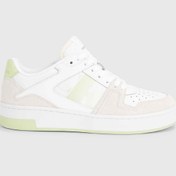 Resim Calvin Klein Beyaz Kadın Süet Sneaker YW0YW0144602U 