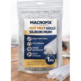 Resim Endüstriyel Kesim Sıcak Mum Silikon Çubuk 11.3mm - 1 kg 