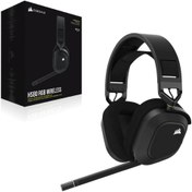 Resim Corsair Hs80 Mikrofonlu Stereo RGB Gürültü Önleyicili Oyuncu Kulak Üstü Kablosuz Kulaklık 
