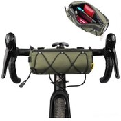 Resim Jeehugo Rhinowalk 2.4l Asker Yeşili Bisiklet Arabalar İçin Hafif Polyester Çember Gövde Arabalama Çantası 160g, 24.5x10cm, Ayarlanabilir Askı Yeşil 