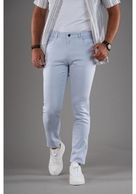 Resim Regular Fit Likralı Pamuklu Erkek Kot Pantolon 