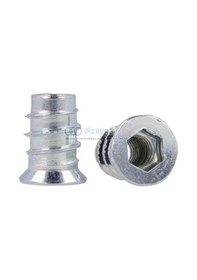 Resim M6 12x15 Mm. Zamak Metal Dübel-20 Adet 